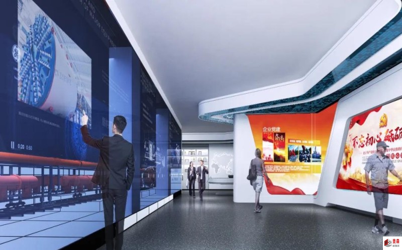 企业展厅-中铁集团科技体验展厅设计