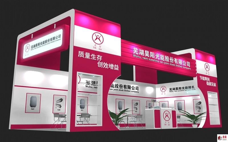 化妆品展台创意设计把 &ldquo;女性之美与品牌质感&rdquo; 变成可感知、可共情的场景