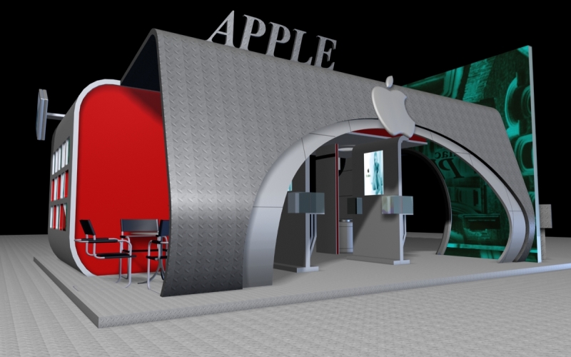 电脑行业展位展台设计让空间服务于产品，让体验传递品牌理念