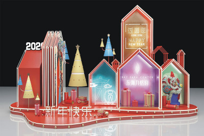 空间美陈：以创意装置，点亮场景氛围