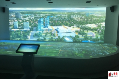 互动投影电子沙盘：以数字交互，让空间展示更生动