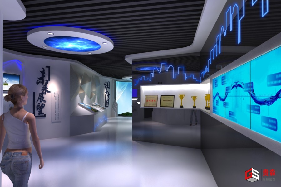 能源集团企业展厅：以科技与责任，赋能能源未来