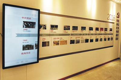  互动滑轨一体机：线性互动新体验，让展陈叙事随屏而动