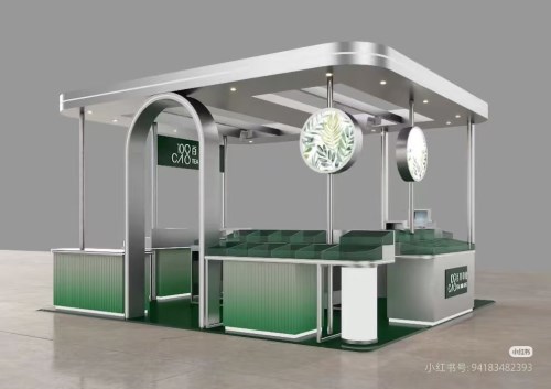 商场多经展柜货柜设计定制_万达吾悦商场多经点位展柜_陕西贵森展览装饰